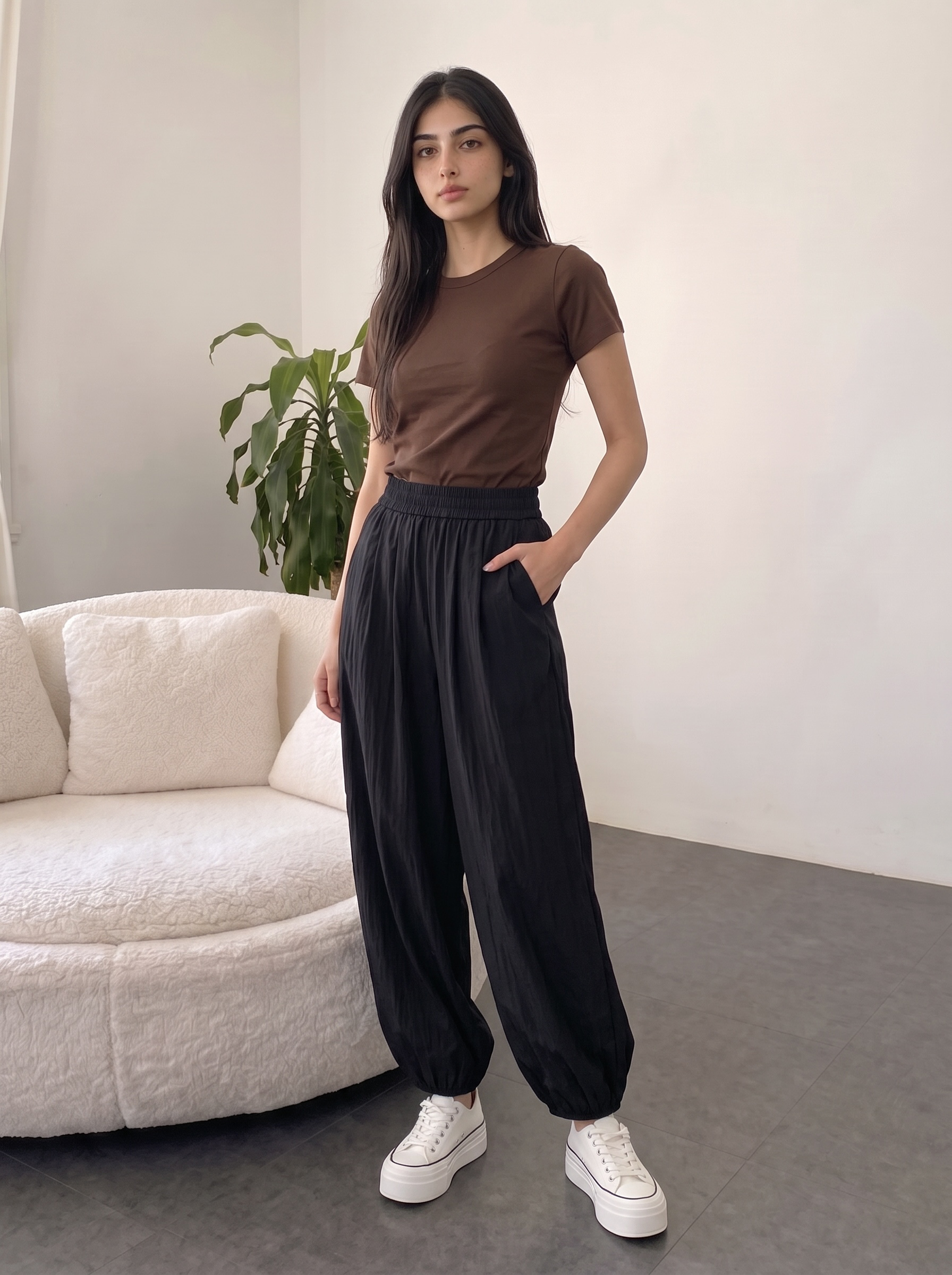Balloon Pants (Black)