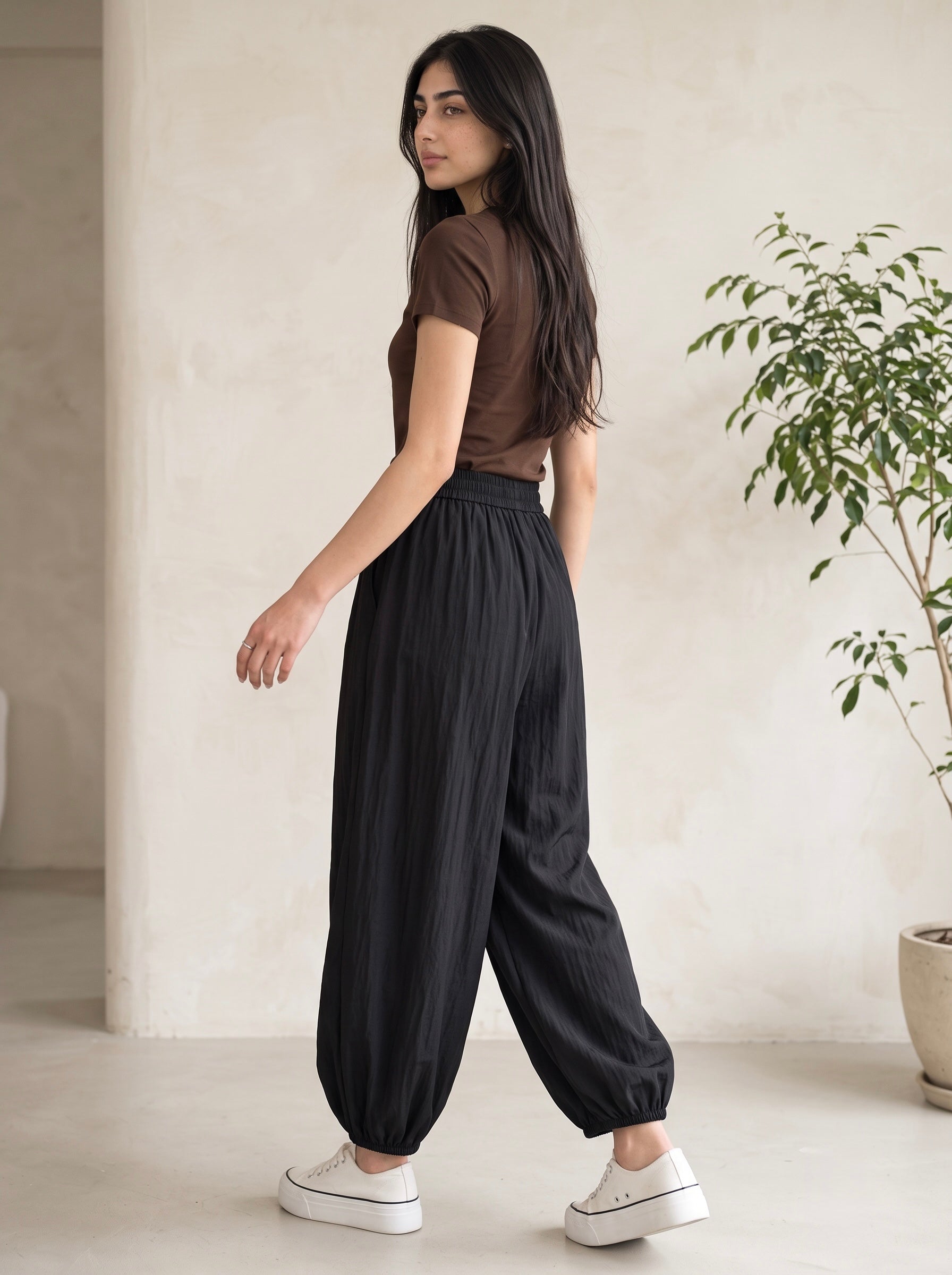 Balloon Pants (Black)