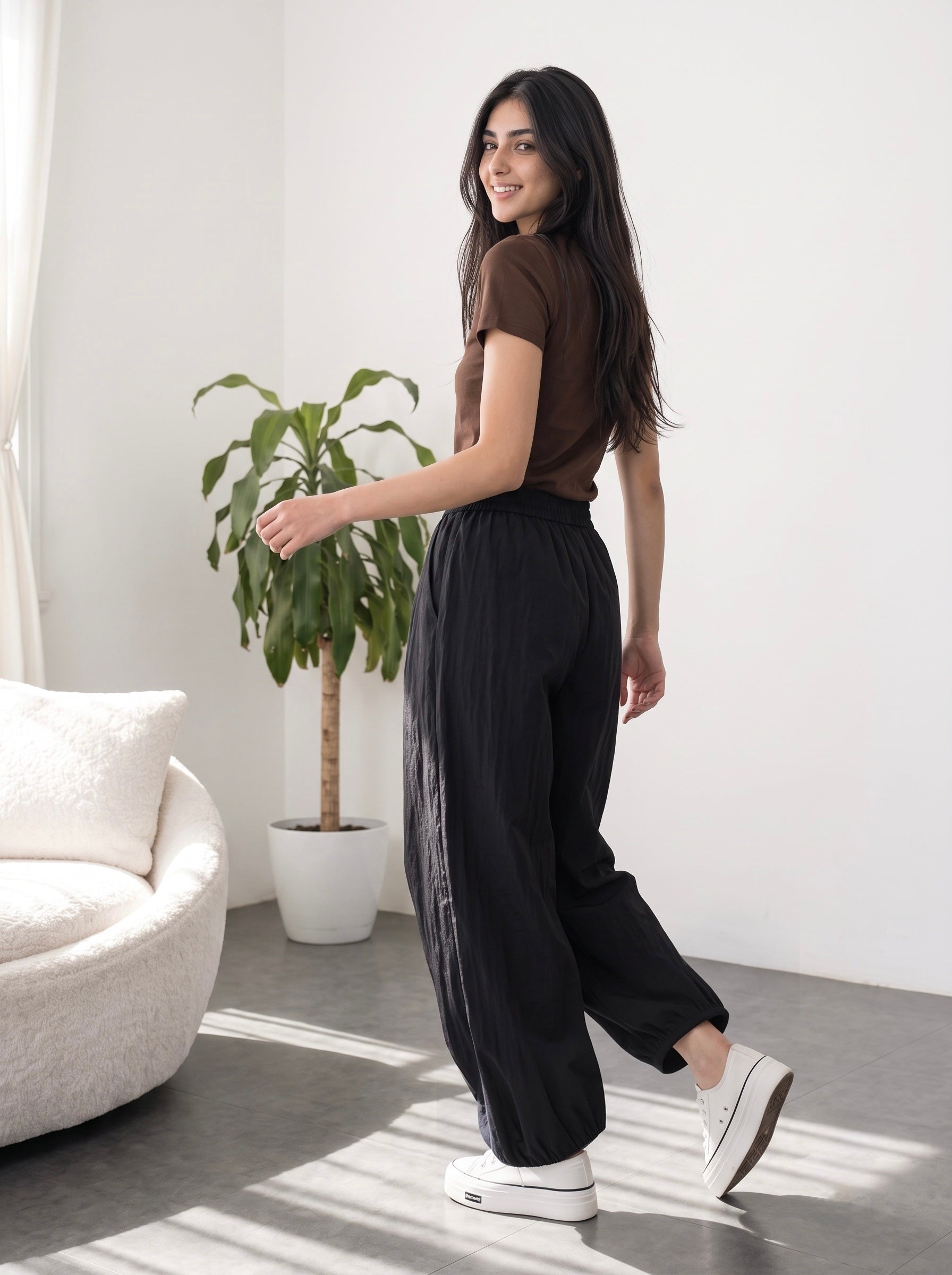 Balloon Pants (Black)