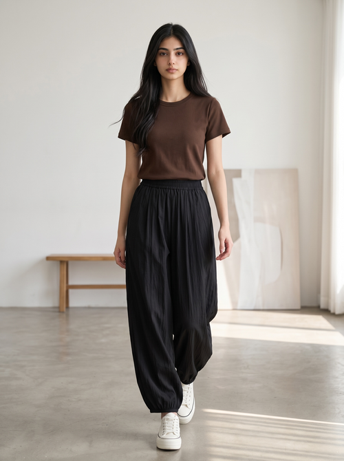 Balloon Pants (Black)