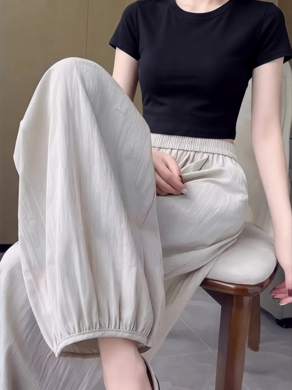 Balloon Pants (Oatmeal)
