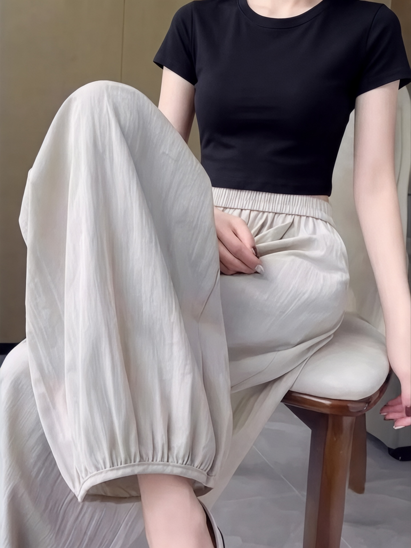 Balloon Pants (Oatmeal)