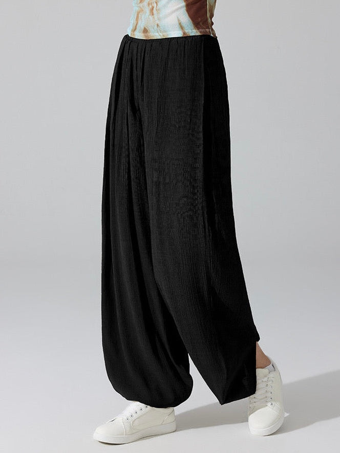 Breezy Balloon Pants (Black)
